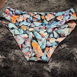Colorful Abstract Bikini Bottoms